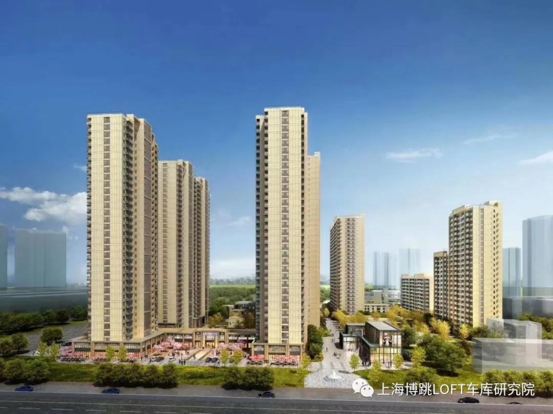 丹东采用了LOFT车库武汉当代集团春风十里项目现已结构封顶！
